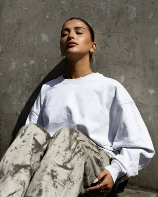 STAR - Core Sweater / Cool Heather Grey